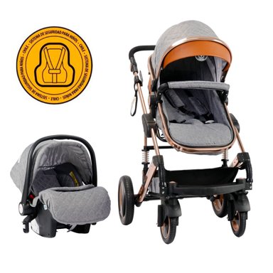COCHE VOYAGE TRAVEL SYSTEM ZEUS LIMITED GREY - 1