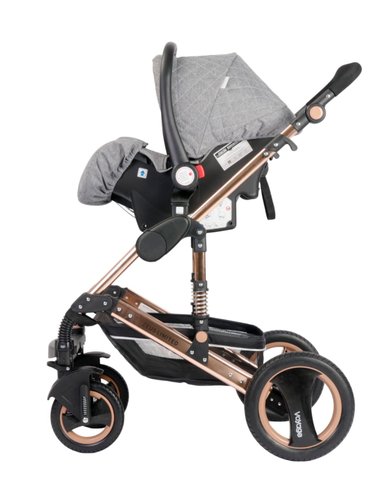 COCHE VOYAGE TRAVEL SYSTEM ZEUS LIMITED GREY - 4