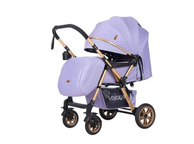 COCHE CUNA CAMBIO DE MANILLAR VOYAGE BERLIN PURPLE - 3