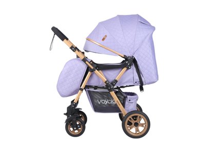 COCHE CUNA CAMBIO DE MANILLAR VOYAGE BERLIN PURPLE - 4