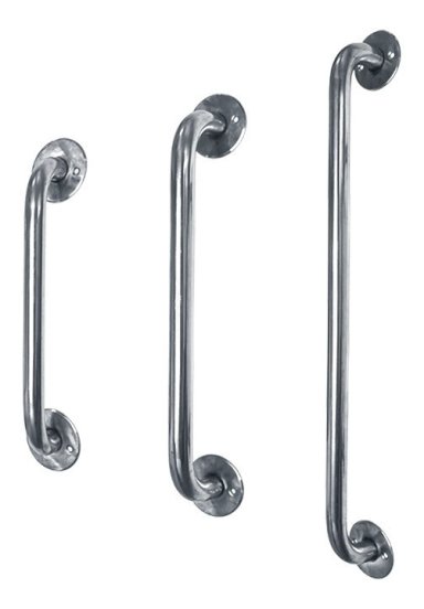 BARRA DE BAÑO CROMADA 30 CM - 1