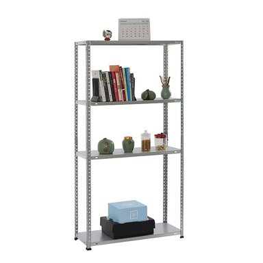 ESTANTE METALBREIN MB1457530 METÁLICO 4 REPISAS GALVANIZADO 145 X 75 X 30 CM - 2