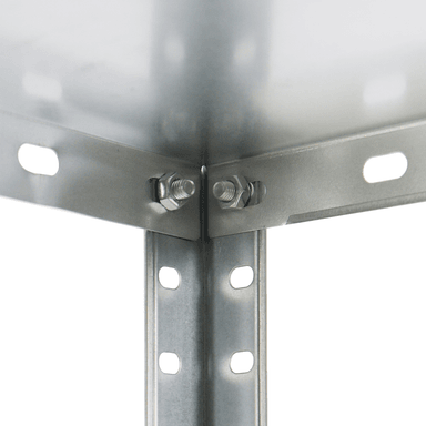 ESTANTE METALBREIN MB1457530 METÁLICO 4 REPISAS GALVANIZADO 145 X 75 X 30 CM - 4