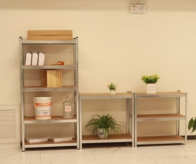 ESTANTE METALBREIN MB1809040G METÁLICO 5 REPISAS GALVANIZADO 186 X 90 X 40 CM - 3