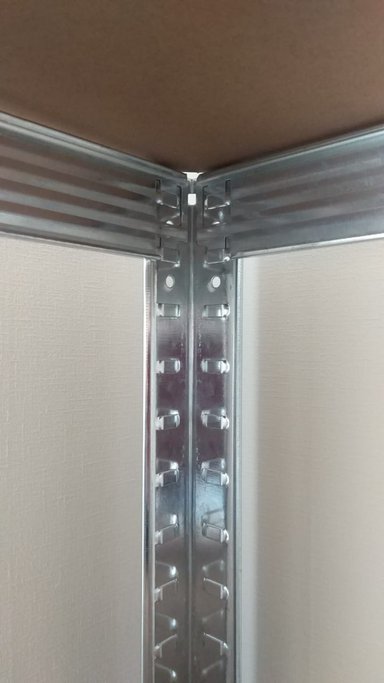 ESTANTE METALBREIN MB1809040G METÁLICO 5 REPISAS GALVANIZADO 186 X 90 X 40 CM - 4