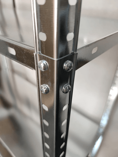 ESTANTE METALBREIN MB1657530 METÁLICO 5 REPISAS GALVANIZADO 165 X 75 X 30 CM - 4