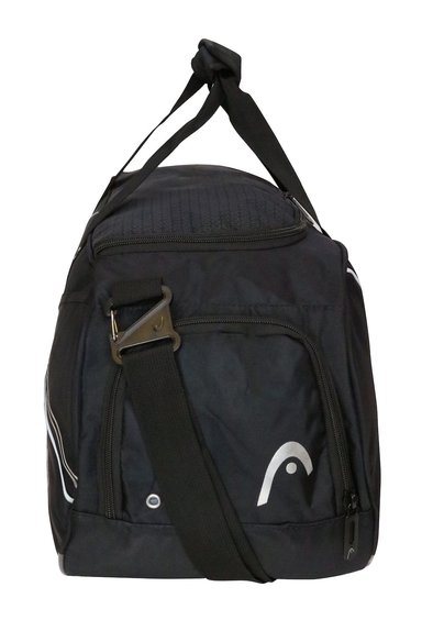 BOLSO DEPORTIVO HEAD NYLON NEGRO PLATA NEW COMBAT 55 - 6