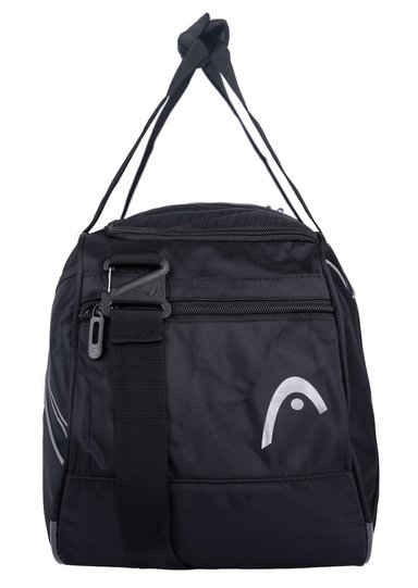 BOLSO DEPORTIVO HEAD NYLON NEGRO PLATA NEW COMBAT 45 - 3