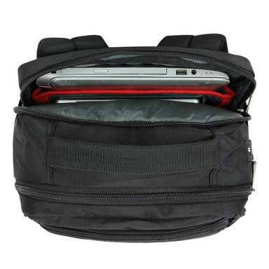 MOCHILA DE VIAJE NOTEBOOK STRADA REVERSE NEGRO HEAD - 4