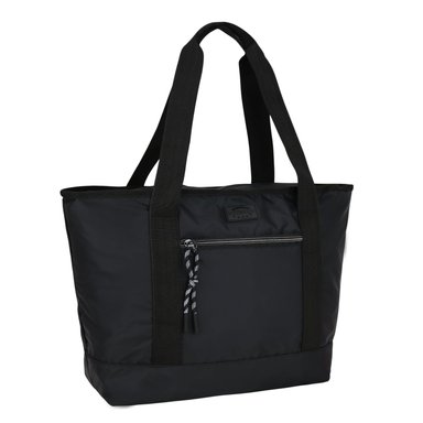 BOLSO CARTERA STAR NEGRO PLATA HEAD - 1