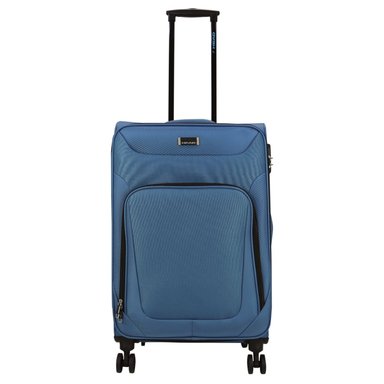 MALETA BLANDA TELA MADRID M AZUL FRIO HEAD - 2