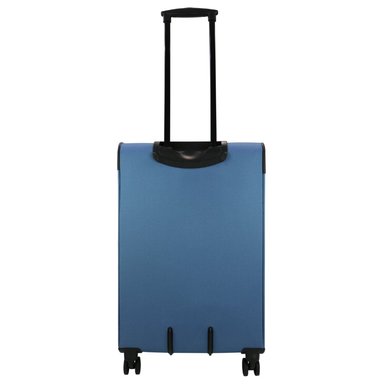 MALETA BLANDA TELA MADRID M AZUL FRIO HEAD - 8