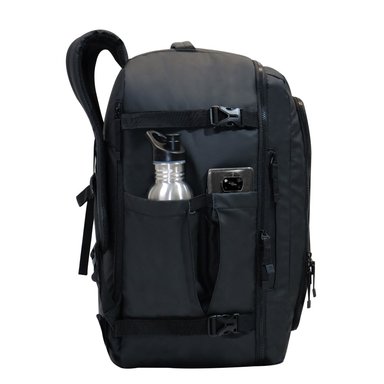 MOCHILA DE VIAJE AROUND REVERSE NEGRO CALIDAD HEAD - 6