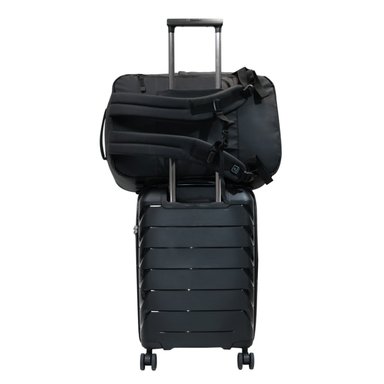 MOCHILA DE VIAJE AROUND REVERSE NEGRO CALIDAD HEAD - 8
