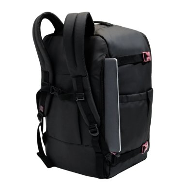 MOCHILA DE VIAJE AROUND REVERSE NEGRO MALVA CALIDAD HEAD - 5