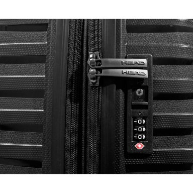 MALETA PORTOFINO CABINA PP EXPANDIBLE TSA NEGRO HEAD - 4