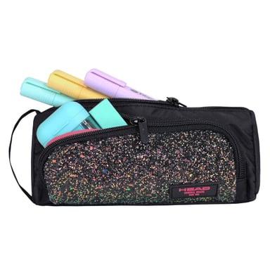 ESTUCHE MUJER NEW YARIS GLITTER NEGRO HEAD - 8