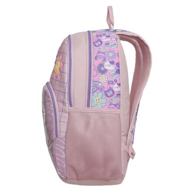MOCHILA INFANTIL NIÑA BALLOON EMOTICONES ROSADO HEAD - 4