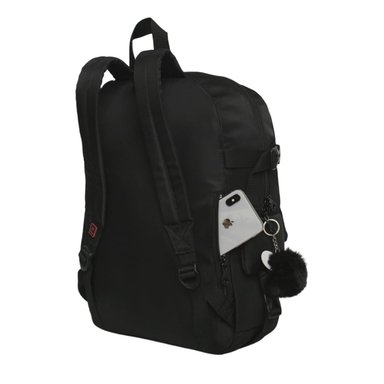 MOCHILA MUJER KAWAII FUSION GLITTER NEGRO HEAD - 4