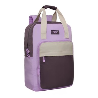MOCHILA URBANA MUJER ELEMENT COLOR BLOCK LILA HEAD - 1
