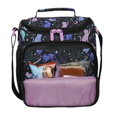 LONCHERA INFANTIL MUJER FREEZE KIDS SPACE CAT NEGRO HEAD - 3