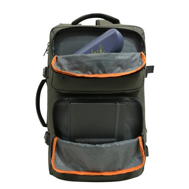 MOCHILA VIAJE EXPANDIBLE JOURNEY REVERSE VERDE HEAD - 4