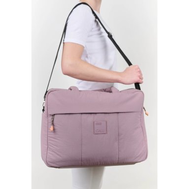 BOLSO DE VIAJE BEATRICE ACOLCHADO MALVA CALU - 7