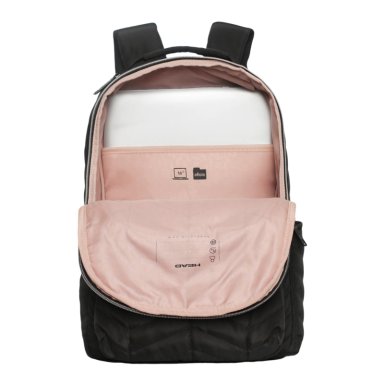 MOCHILA MUJER MICROFIBRA IMPREZA NEGRO ROSE GOLD HEAD - 3