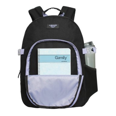 MOCHILA COMPACTA MUJER DIVA NEGRO LILA HEAD - 2