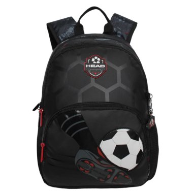 MOCHILA INFANTIL NIÑO GUM FUTBOL NEGRO HEAD - 2