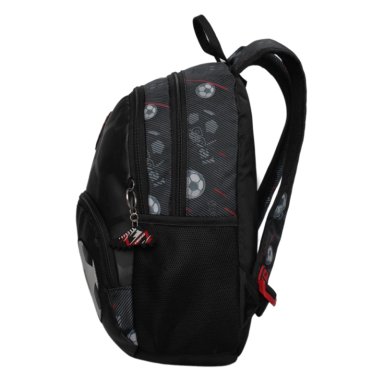 MOCHILA INFANTIL NIÑO GUM FUTBOL NEGRO HEAD - 4