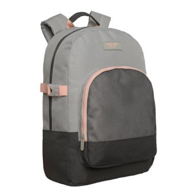 MOCHILA COMPACTA MUJER DIVA BLOCK GRIS HEAD - 1
