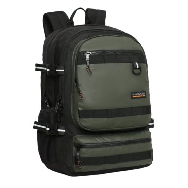 MOCHILA NOTEBOOK EXPEDITION 40L REVERSE VERDE MILITAR HEAD - 1