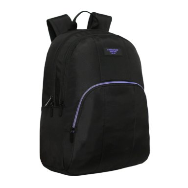 MOCHILA MUJER MOKKA NEGRO LILA HEAD - 1