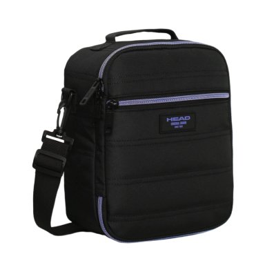 LONCHERA COMPACTA MUJER SHERPA NEGRO LILA HEAD - 1