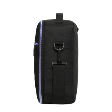 LONCHERA COMPACTA MUJER SHERPA NEGRO LILA HEAD - 4