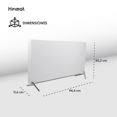ESTUFA ELE CTRICA CONVECTOR DIGITAL CON WIFI ULTRATHIN - 4