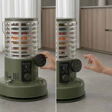 ESTUFA A PARAFINA ROTARY 360° KPR-8000 | Hasta 140 m² - 7
