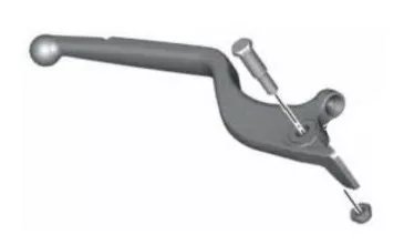 MANETA DE FRENO ORIGINAL BMW G310 - 1