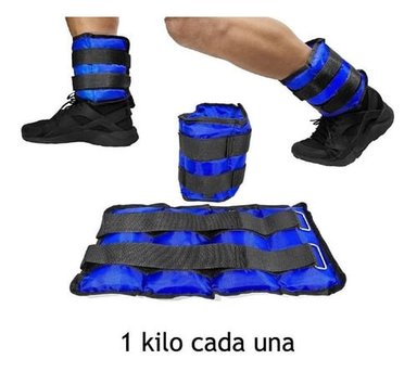 PESAS TOBILLERAS CRUSEC 2 KG Y MUÑEQUERAS - 1