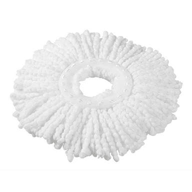 PACK 5 REPUESTOS CABEZAL MOPA GIRATORIA 360° TRAPEADOR BLANCO - 1