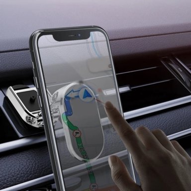 SOPORTE PORTA CELULAR MAGNÉTICO 360° AUTO UNIVERSAL PLEGABLE - 6