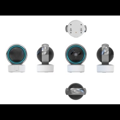 Cámara Seguridad 360° De Alta Calidad 1080p Visión Nocturna - 4