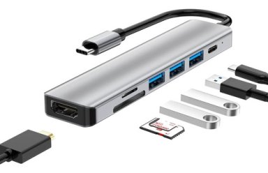 ADAPTADOR 7 EN 1 ENTRADA TIPO C 4K HDMI MAC WINDOWS - 1