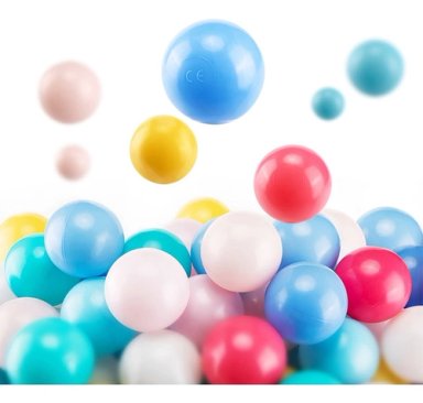 PACK CRUSEC 100 PELOTAS PLÁSTICAS PARA PISCINA 7 CM INFANTIL - 1