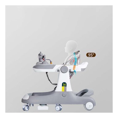 Andadera Caminadora De Bebé Multifuncional Anticaida Unisex - 4