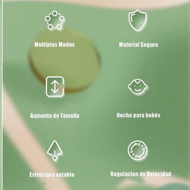 ANDADOR CRUSEC MUSICAL CON TABLERO JUEGOS PORTÁTIL 6 EN 1 - 6