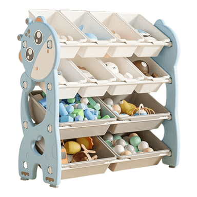 ORGANIZADOR CRUSEC ALMACENAMIENTO JUGUETES NIÑOS 12 PZ - 1