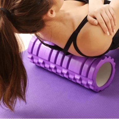 RODILLO CRUSEC RESINA YOGA MASAJE MUSCULAR EJERCICIO - 5