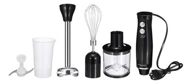 Batidora De Mano 4 En 1 Con Cuchillas Extraibles 500w - 2